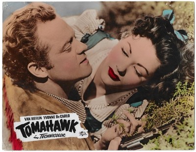 Tomahawk Yvonne de Carlo Van Heflin orig. AHF #6