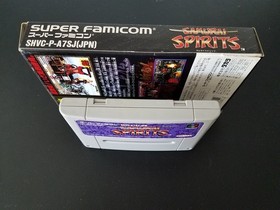 Nintendo Super Famicom SFC Samurai Spirits Complete CIB Import Japanese Shodown