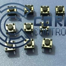 10Pcs new Tactile Push Button Switch Tact Switch for Arduino 12V 4P DIP 6x6x5mm