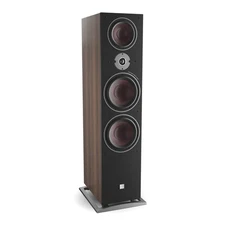 DALI Oberon 9 Floor Standing Speaker - Dark Walnut (Sold Individually)