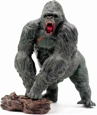Gorilla Toys with Realistic Rock Action Figure Rampage Gorilla Fight Mode Gorill