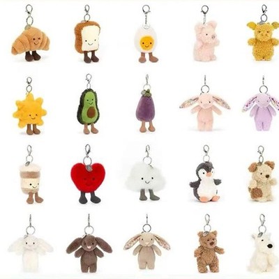 Jellycat Schlüsselanhänger Offiziell Jellycat London Neu mit Etikett und Anhänger