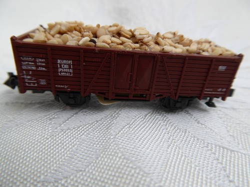 Eisenbahn Roco Hochbordwagen mit Steinladung 752052 braun Spur N wie Neuware | Zustand: Neu