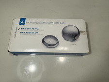 JL Audio M-LCA-C-W LED Light End Caps for 7.7" ETXv3 and 6.5" VeX Speakers