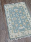 Bohemian Oushak Rug, Oushak Turkish Rug, Hand Made Contemporary Rug, 2x3 Ft — photo 9