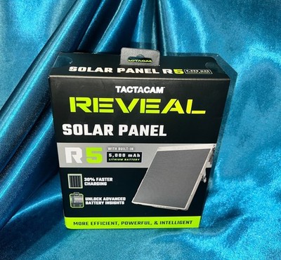 Tactacam Reveal Solar Panel R5 - Built-In 5,000 mAh Lithium Battery - RV-EXT-V3