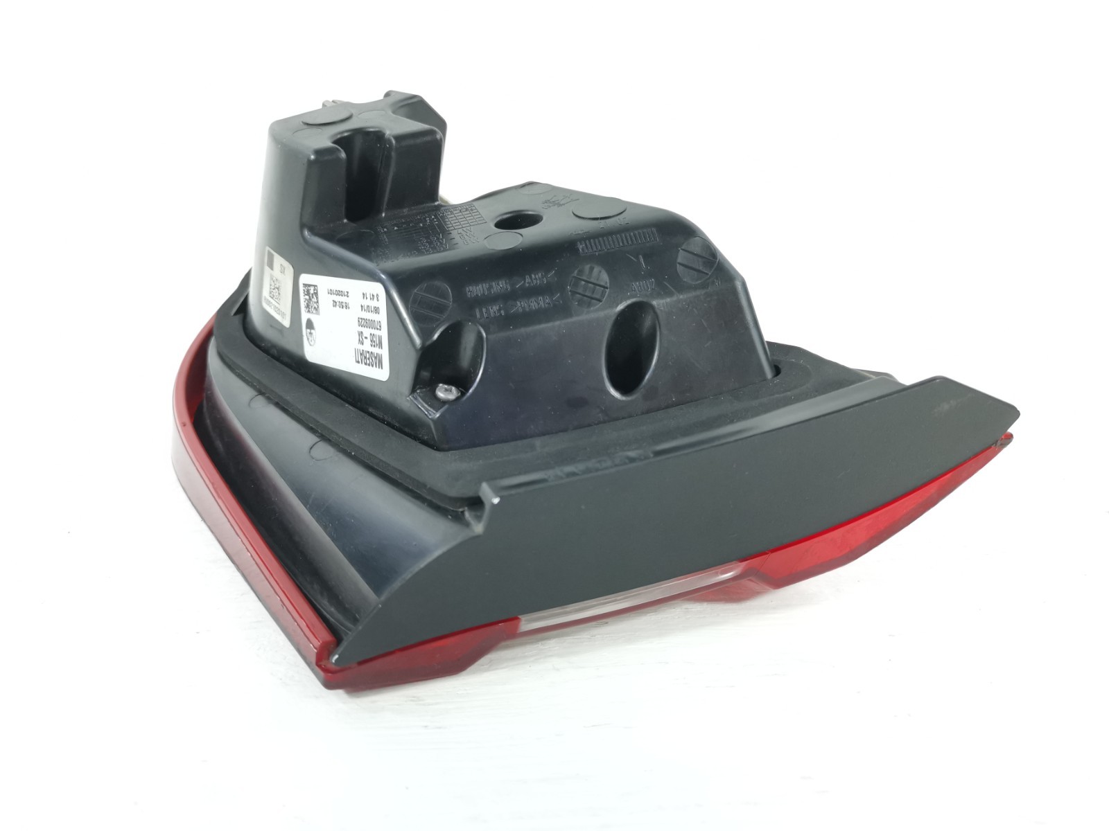 Maserati Quattroporte S Q4 3.0L AWD 2015 Rear Left Side Inner Tail Light Lamp