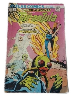 WEIRD SUSPENSE # 1  1st APP TARANTULA 25c BRONZE AGE ATLAS SEABOARD COMIC BOOK