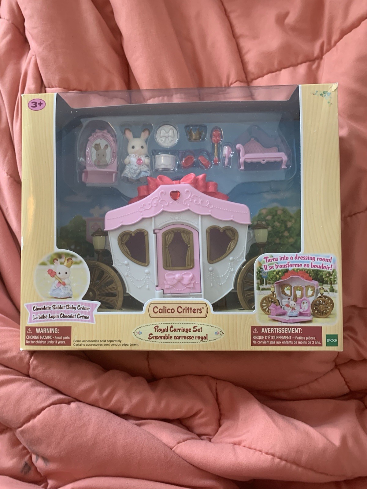 Calico Critters Royal Carriage Set Brand New In Packaging