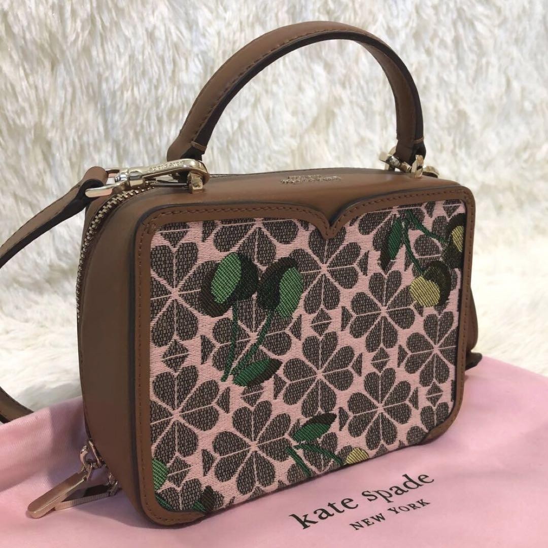【SALE】katespade*Spade Flower Crossbody*2wayショルダー Kate Spade 2way Shoulder Bag Cherry Spade Flower Multicolor