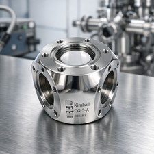 Kimball Physics 2.75" CF Spherical Triangle Vacuum Chamber | MCF275-SphTri-C5-A