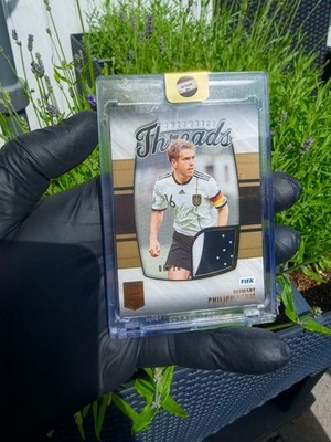Philipp Lahm Panini Elite Throwback Threads 08/10 2022-23 Patch Player Worn Used
