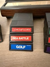 Mattel 2609 Intellivision Game Console With 12 Games tested working 