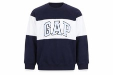GA Mens Pullover Jumper Size S Multicoloured Round Neck Striped Long Sleeve