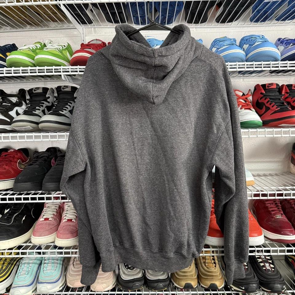 Vintage Franklin Sports Grey Hoodie Sweatshirt Mens Size Large - Image 4 of 4