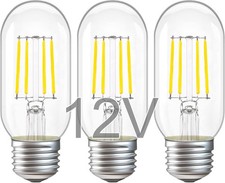 12 Volt Led Light Bulbs Daylight 5000k 4wonly For 12v Dcac E26 Standard Base