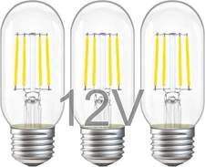 12 Volt Led Light Bulbs Daylight 5000k 4wonly For 12v Dc/ac E26 Standard Base