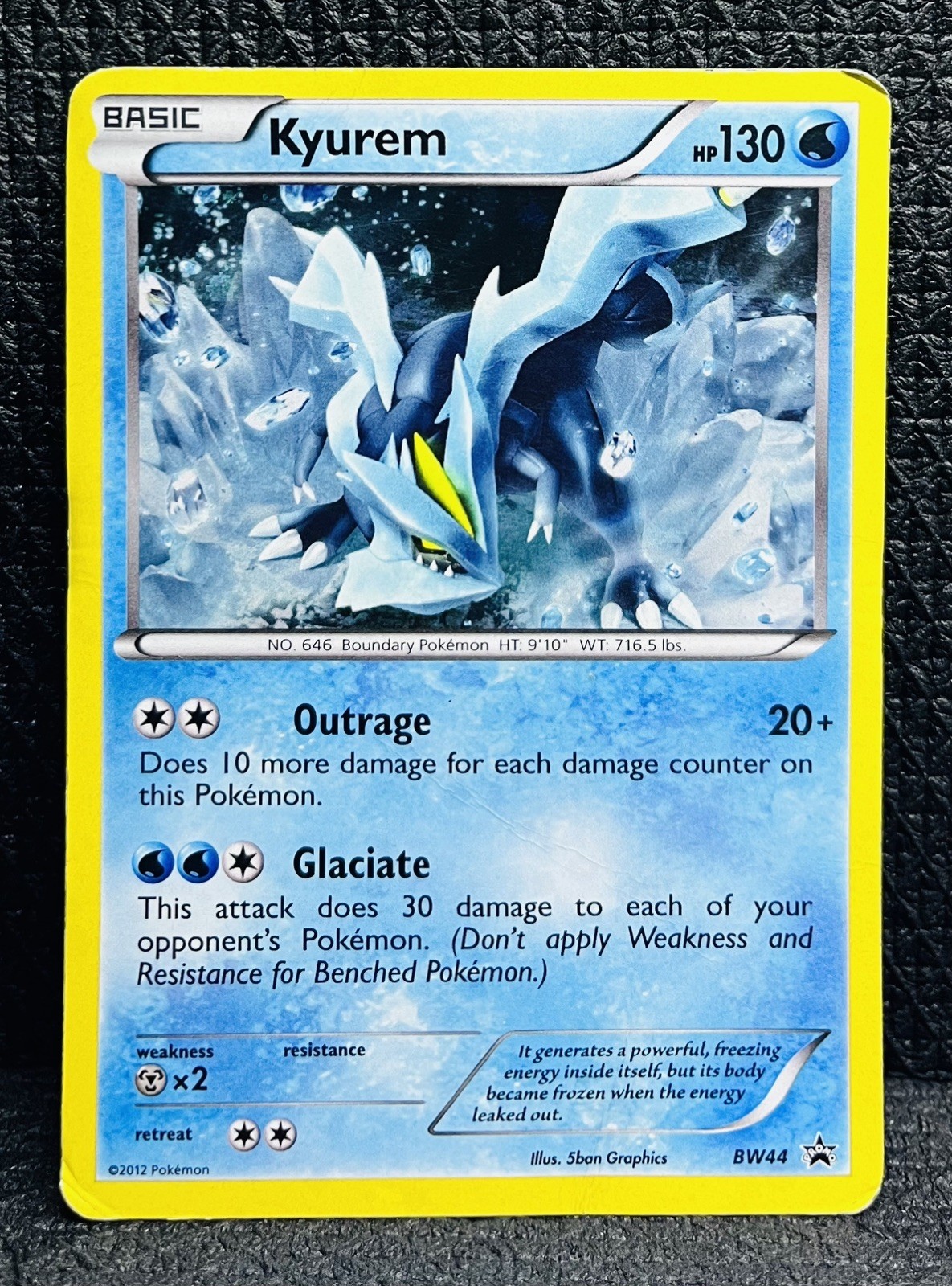 Kyurem #BW44 (B&W: Promo Cards) - Pokémon TCG - Black Star Promo - HP