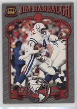 1996 Pacific Crown Royale NFL Regime Jim Harbaugh #NR73 11gl