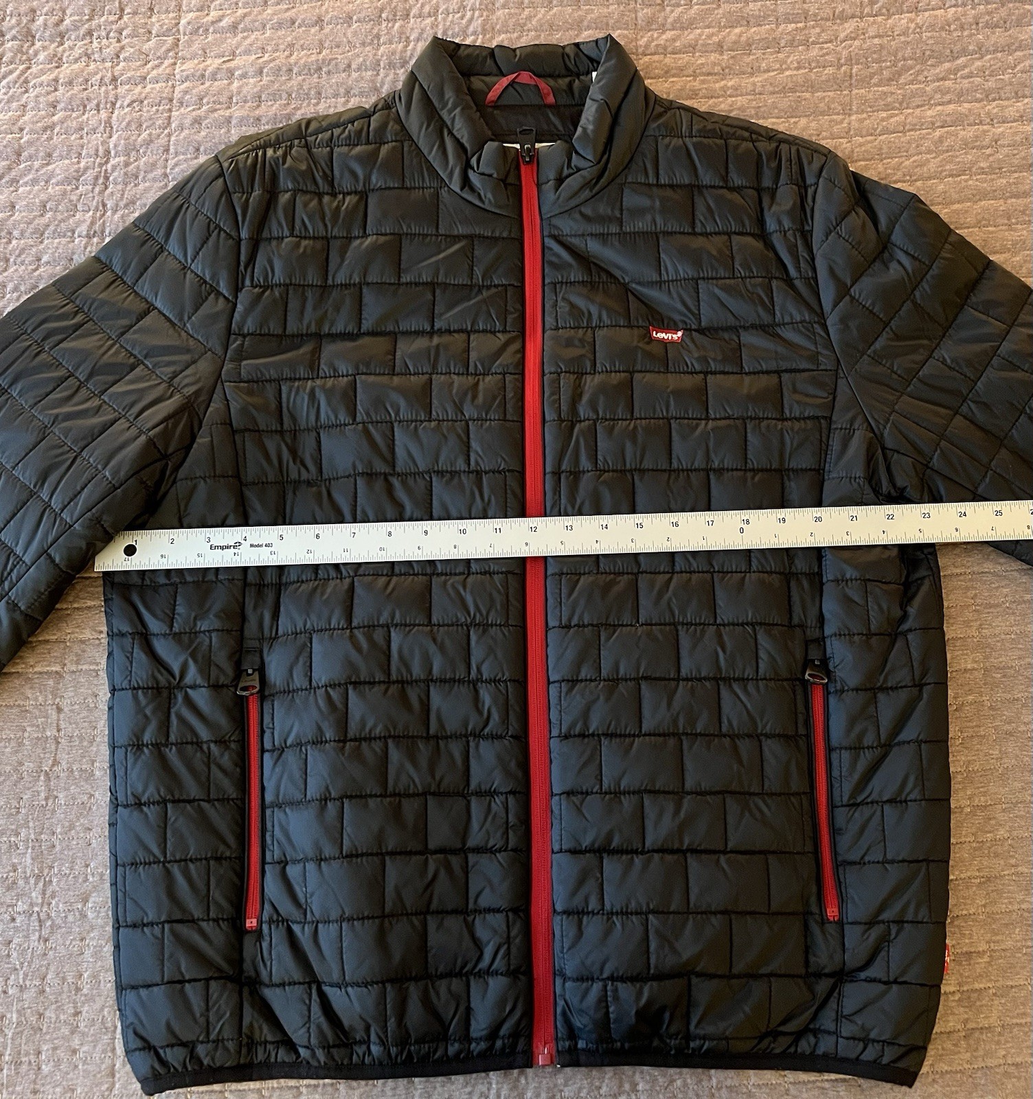 Levi's Lightweight Quilted Packable Men’s Jacket … - image 3