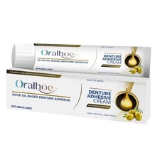 Denture Adhesive Petroleum Free Olive Oil Bas...