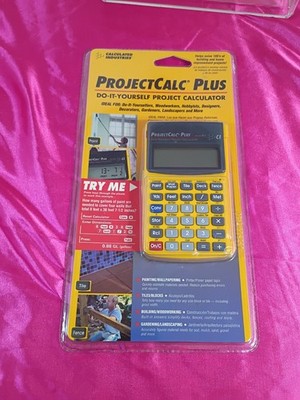 ProjectCalc Plus Do-it-Yourself Project Calculator  NEW!