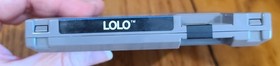 Nintendo NES Adventures of Lolo Cart, plastic case with info glued to back works