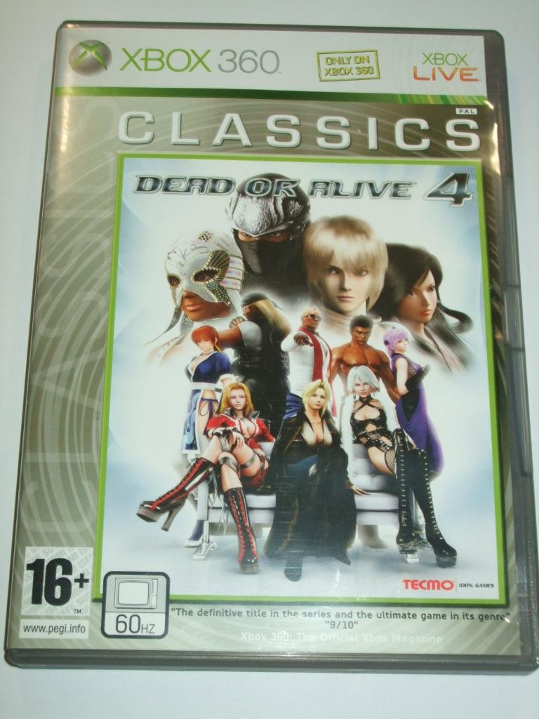 Dead Or Alive 4 Classics  Xbox 360  ""FREE UK P&P""