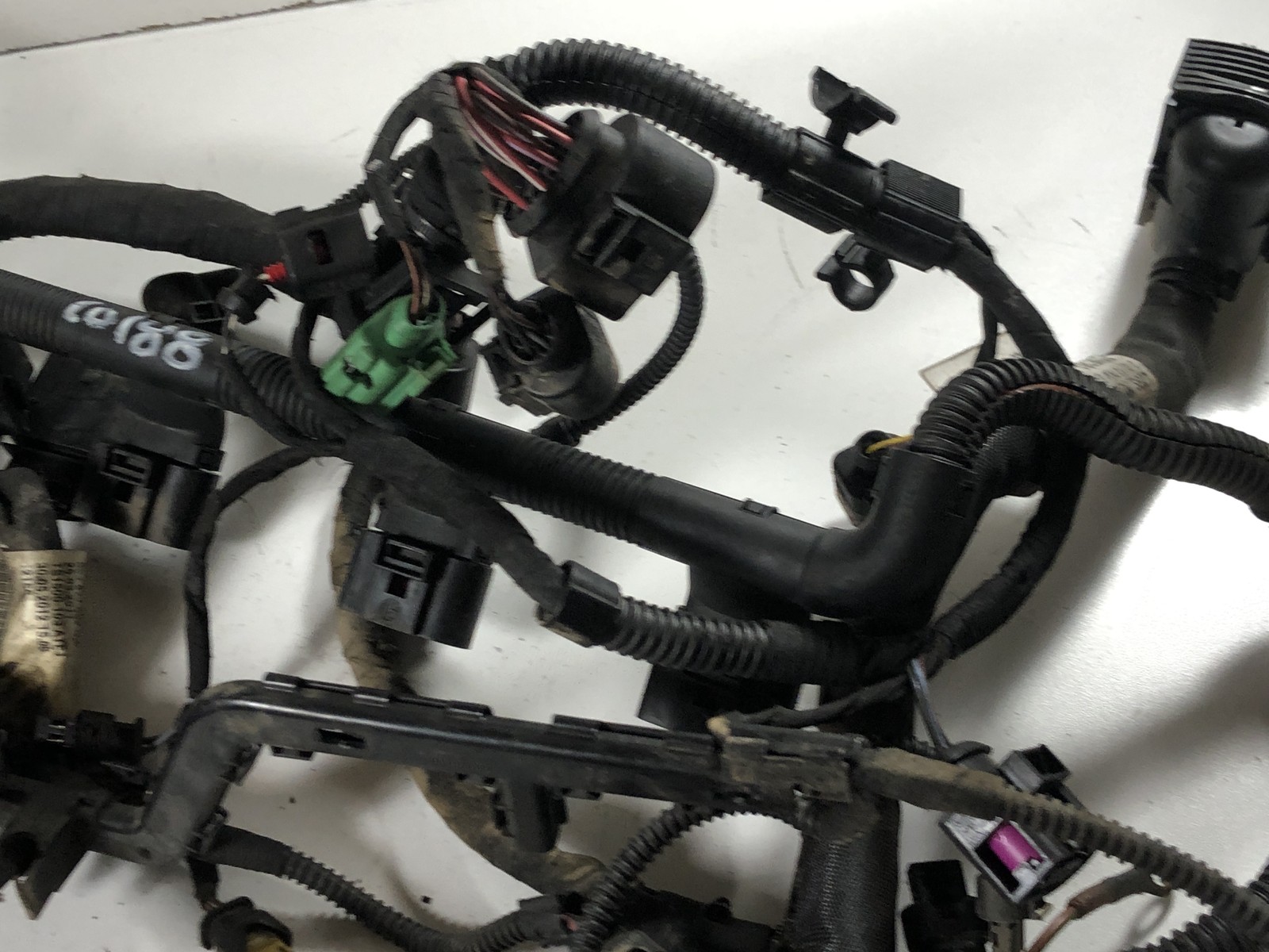 09-17 VW CC B6 2.0T MANUAL Engine Wiring Harness CCTA TSI 067971082D OEM 6MT 13