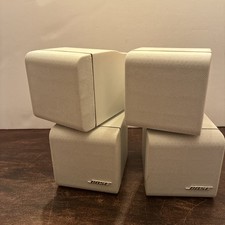 Bose Double Cube 1 Pair Speakers Acoustimass Lifestyle Mountable Surround