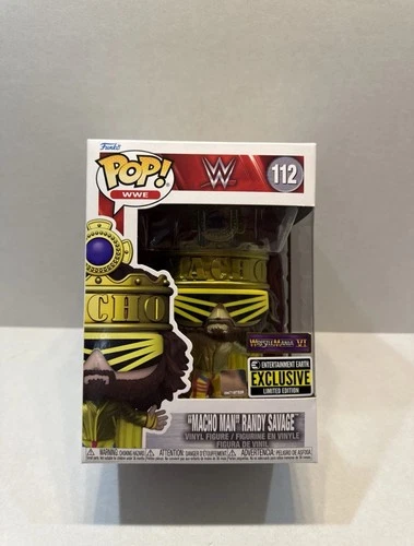 Funko Pop WWE Macho Man Randy Savage Entertainment Earth Exclusive