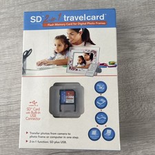 Memorex SD Memory Card For DIGITAL PHOTO FRAMES 1GB Built in USB Connector