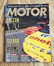 MOTOR MAGAZINE OCTOBER 1992 FORD FALCON V8 SIERRA COSWORTH JAGUAR XJ220