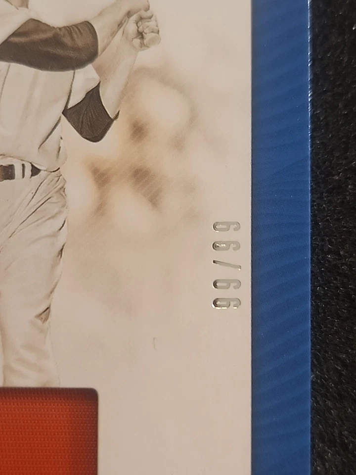 2019 Panini National Treasures Baseball GIL HODGES Jersey Patch #d 99/99 - Image 3 of 4