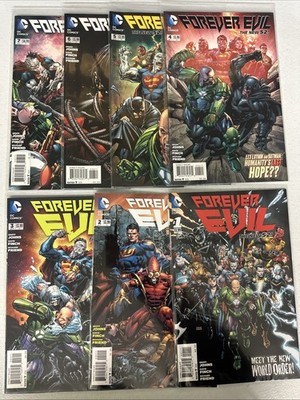 Forever Evil:  #1 2 3 4 5 6 complete series New 52 DC VF/NM *W1