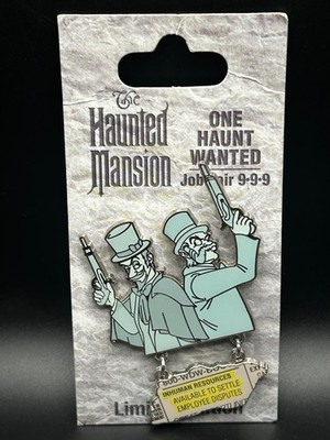 Haunted Mansion- One Haunt Wanted Job Fair 9-9-9 - Duellers Pin- LE