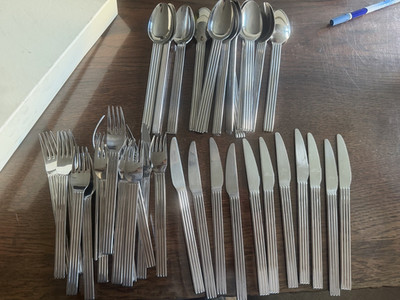 Georg Jensen  Besteck - BERNADOTTE -STAINLESS 18-8 IKEA verschwinden- Teile