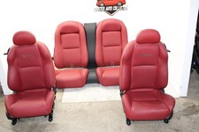 2004-2006 Pontiac Gto Red Leather Seat Set Oem Rn70