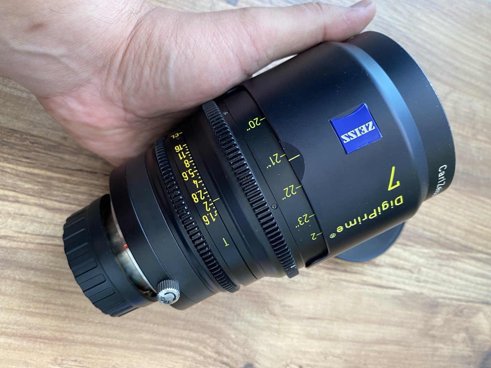 Carl Zeiss Digiprime 7mm T1.6 Mount Cinema Lens
