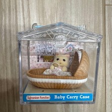 Sylvanian Families Baby Carry Case Cream Cat Overseas Version Rare Mint Japan