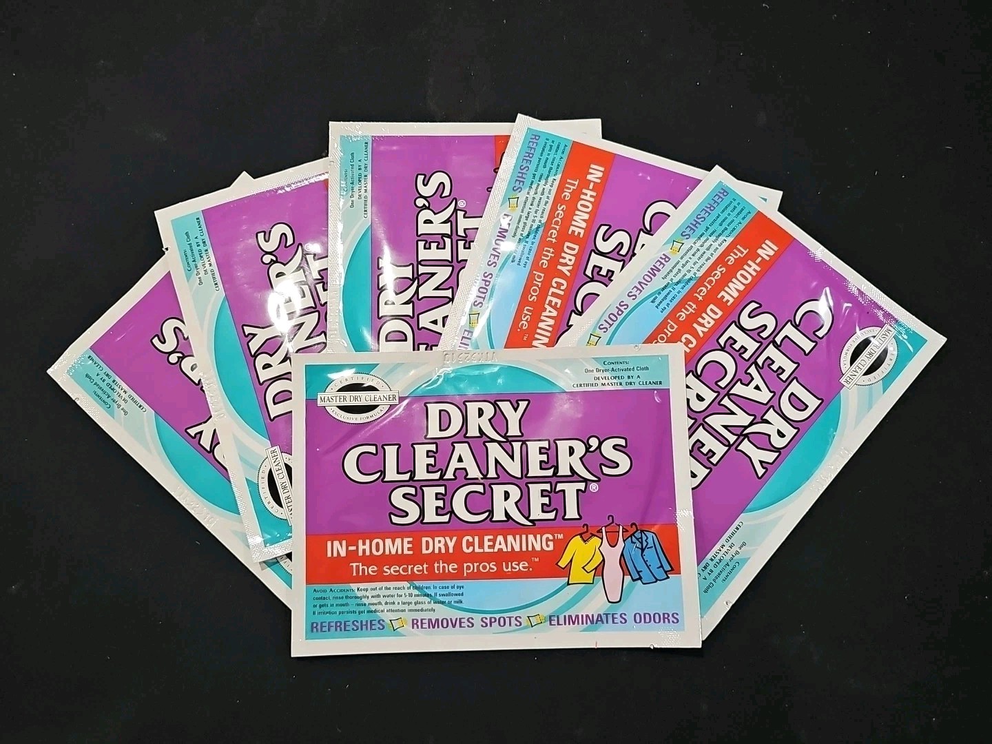 Dry Cleaner's Secret Sheets NEW 6 Pack
