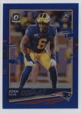 2020 Panini Donruss Rookie Optic Preview Blue Prizm 88/125 Josh Uche #P-287 yj7