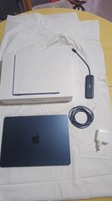 macbook air m2 2022 16gb ram 256 ssd  4 cicli batteria scatola batteria 100%