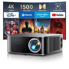 Toptro Projector X9-4K with WiFi6 2Way Bluetooth 4K Decoding36W Dolby Audio/AP