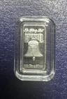 1 Gram .999 Silver Bar Liberty Bell- Vintage American Patriot Series