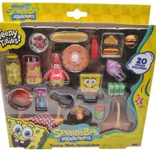 SpongeBob SquarePants Teeny Tinies Teeny Club Playset 20 Piece RMS NIB New