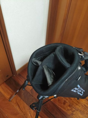 Honma BERES Black Subbag stand bag golf carry caddy bag rare japan used - 第 4/5 張圖片