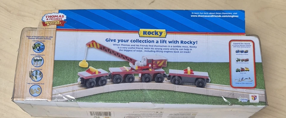 Thomas & Friends Ferrocarril de Madera Rocky Nuevo Precintado 2010 Foto 3 de 3