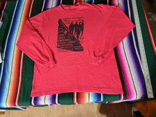 The Clash 1979 Flyer Long Sleeve T-Shirt Size XL