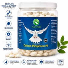 Pigeon Supplement Pills Fertility, Feather, Growth Immunity